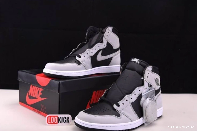High 1 Smoke 555088-035 Air Light Black Retro Grey Jordan White 0704